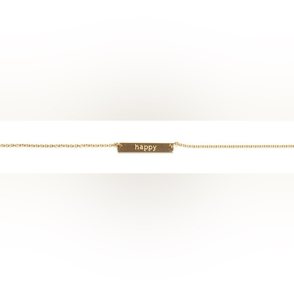 Jook and Nona Happy Bar Necklace